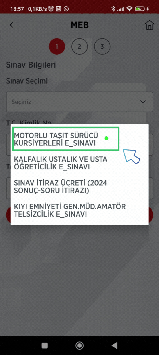 Ziraat Ödeme Adım 4